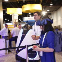Buyer Testing AI in the Exhibit Hall Buyer Testing AI in the Exhibit Hall