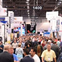 Packed Exhibit Hall Packed Exhibit Hall
