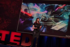 Keren Elazari, speaking at Tedtalk