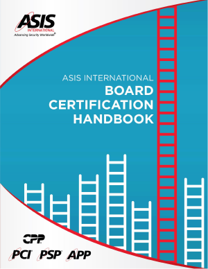 ASIS Certification Handbook